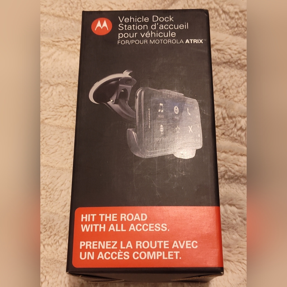 NWT! Motorola Vehicle Dock Station